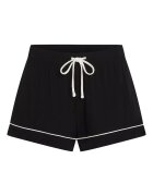 Hunkemoller Къса долна пижама в връзка Черен