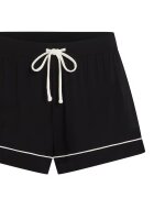 Hunkemoller Къса долна пижама в връзка Черен