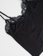 Hunkemoller Къса пижама с дантела Черен