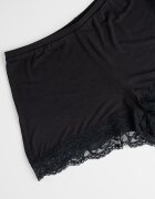 Hunkemoller Къса пижама с дантела Черен