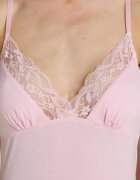 Hunkemoller Шпиц нощница с дантела Светлорозов