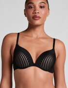 Hunkemoller Сутиен с банели и регулируеми презрамки Черен