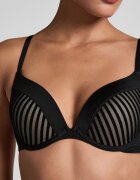 Hunkemoller Сутиен с банели и регулируеми презрамки Черен