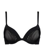 Hunkemoller Сутиен с банели и регулируеми презрамки Черен