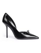 Il Passo Lillia Patent Leather Shoes With Bow Detail
