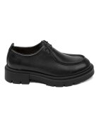 Il Passo Lino Leather Mocasins - Черен