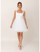 Ilona Andreoiu Рокля с квадратно деколте
