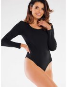 InfiniteYou Дамска блуза - Бежова - 54685 - Черен