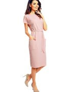 InfiniteYou Infinite You Rochie mini dama Yseungaine M085 roz - Розово