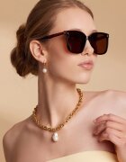 Isabella Ford Слънчеви очила Fashionista с поляризация Канелено кафяво