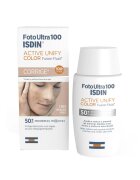 ISDIN Слънцезащитен крем Fotoultra Active Unify Color 100+ SPF50+ С тройно депигментационно действие 50 мл