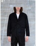 ISNURH Сако regular fit - с предни джобове - Черен