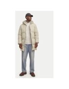 Jack & Jones Мъжко яке - 304516467 - Рециклиран полиестер/Полиестер - Бежово
