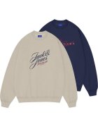 Jack & Jones Bluza JACK &JONES Inwood Sweat Crew MP 2 броя 50618 - Тъмносин/Бежов