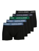 Jack & Jones Боксерки - 5 чифта - Зелен/Черен/Син