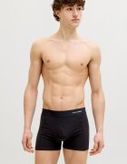Jack & Jones Боксерки с еластична талия - 3 чифта Черен/Сив меланж/Тъмносин
