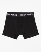 Jack & Jones Боксерки с памук с лого - 5 чифта Черен
