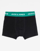 Jack & Jones Боксерки с памук с лого - 5 чифта Зелен/Черен/Син