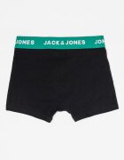 Jack & Jones Боксерки с памук с лого - 5 чифта Зелен/Черен/Син