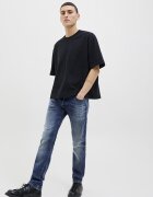 Jack & Jones Дънки със стандартна кройка Тъмносин