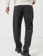 Jack & Jones Дънки със свободна кройка и ниска талия Избеляло черно