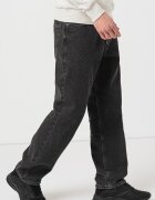 Jack & Jones Дънки със свободна кройка и ниска талия Избеляло черно