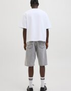 Jack & Jones Дънкови бермуди Светло сив