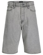Jack & Jones Дънкови бермуди Светло сив