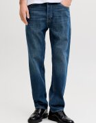 Jack & Jones Едноцветни дънки Тъмносин