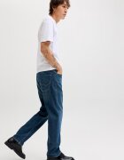 Jack & Jones Едноцветни дънки Тъмносин