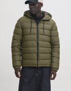 Jack & Jones Капитонирано яке с качулка Каки