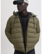 Jack & Jones Капитонирано яке с качулка