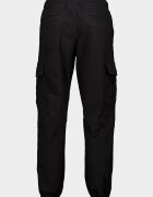 Jack & Jones Карго панталон със стеснен крачол Черен