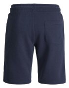 Jack & Jones Къс панталон с органичен памук с връзка Тъмносин