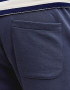 Jack & Jones Къс панталон с органичен памук с връзка Тъмносин