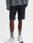 Jack & Jones Къс спортен панталон с лого Избеляло черно