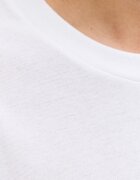 Jack & Jones Къса свободна пижама с джобове Бял/Ледено синьо