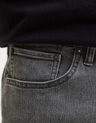 Jack & Jones Къси дънки със средна талия и джобове Меланж тъмно сиво