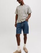 Jack & Jones Къси дънки Tony с копчета