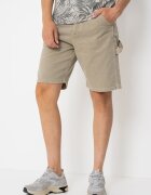Jack & Jones Къси карго дънки Jjialex Jjcarpenter Бледозелен