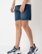 Jack & Jones Къси прави дънки Тъмносин