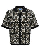 Jack & Jones Мъжка риза Jack Jones - 12278724 - памук/акрил - черна