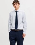 Jack & Jones Мъжка риза от органичен памук без гладене - Slim Fit - JPRBLAPARKER