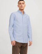 Jack & Jones Мъжка риза памук - светлосиня