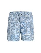 Jack & Jones Мъжки бански шорти Jack Jones 12277730 Рециклиран полиестер/Полиестер 47867 Светлосин