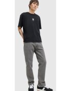 Jack & Jones Мъжки дънки CHRIS висока талия свободна кройка Сив