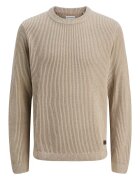 Jack & Jones Мъжки пуловер Jack Jones бежов