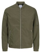 Jack & Jones Мъжко бомбър яке полиестер - 64598 Зелен