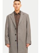 Jack & Jones Мъжко палто - Harris 12263845 - Бежово - Полиестер/Вълна