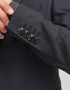 Jack & Jones мъжко яке едноредно сако супер прилепнала кройка черно рециклиран полиестер